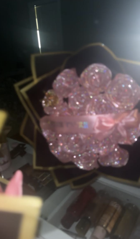 Ribbon bouquet 5 in row 3